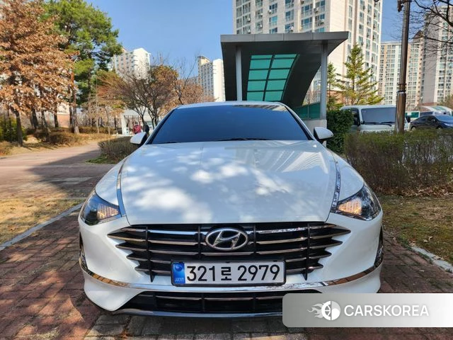 Hyundai Sonata (DN8) 2022 Белый из Кореи