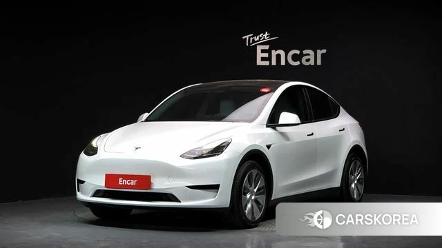 Tesla Model Y 2024 Белый из Кореи