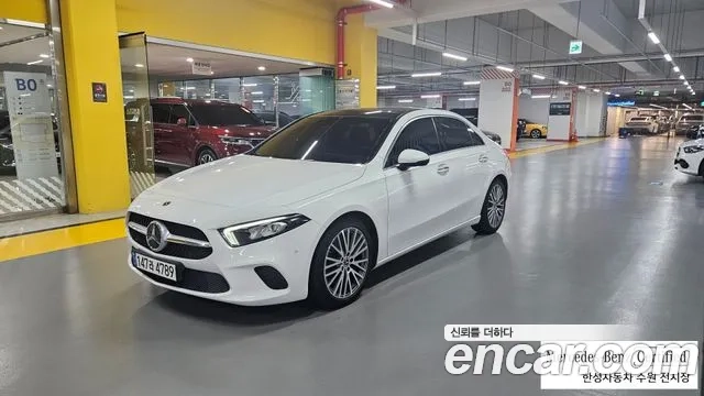 Mercedes-Benz A-Class W177 2021 Белый из Кореи