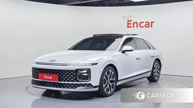 Hyundai Grandeur Hybrid (GN7) 2023 Белый из Кореи