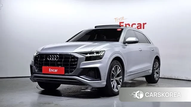 Audi Q8 (4M) 2020 Серебристо-серый из Кореи