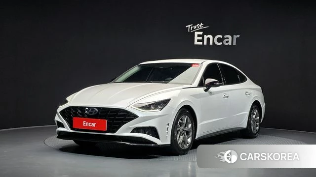 Hyundai Sonata (DN8) 2022 Белый из Кореи