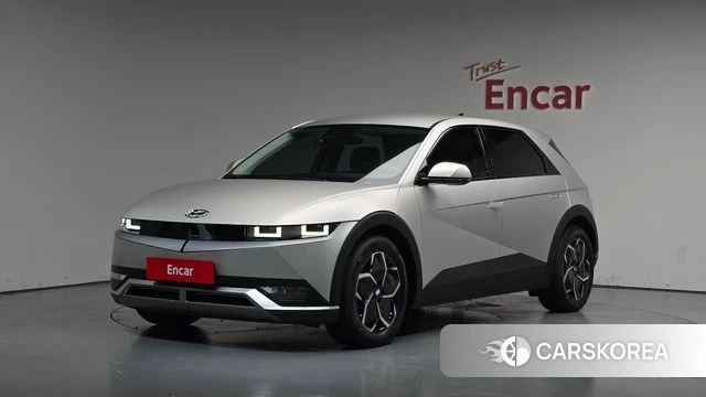 Hyundai Ionic 5 2021 Серебристо-серый из Кореи