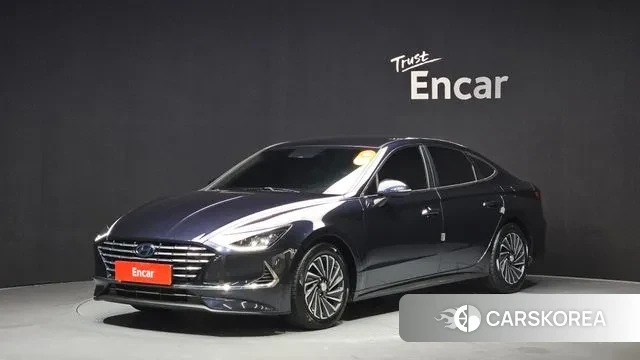 Hyundai Sonata Hybrid (DN8) 2019 Синий из Кореи
