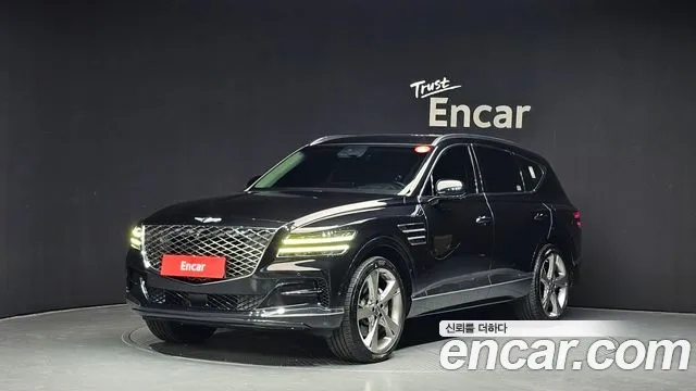 Genesis GV80 2021 Черный из Кореи