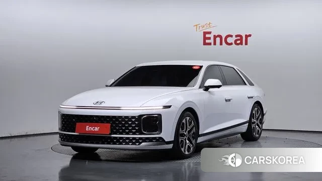 Hyundai Grandeur Hybrid (GN7) 2023 Белый из Кореи