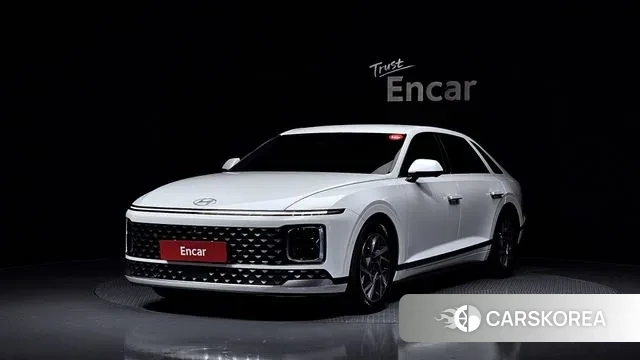 Hyundai Grandeur Hybrid (GN7) 2023 Белый из Кореи