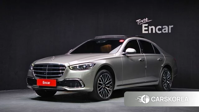 Mercedes-Benz S-Class W223 2021 Серебристо-серый из Кореи