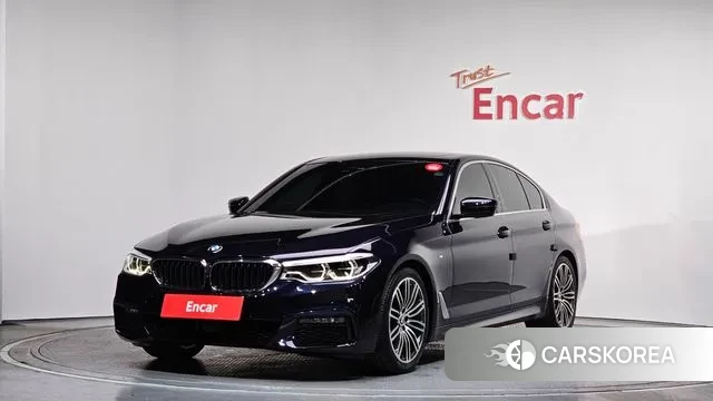 BMW 5 Series (G30) 2020 Черный из Кореи