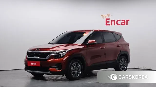 Kia Seltos 2021 Оранжевый из Кореи