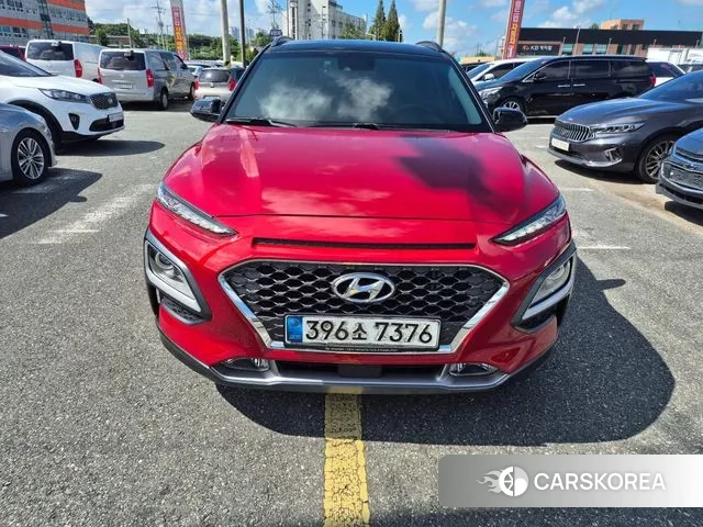 Hyundai Kona Hybrid 2020 Красный из Кореи