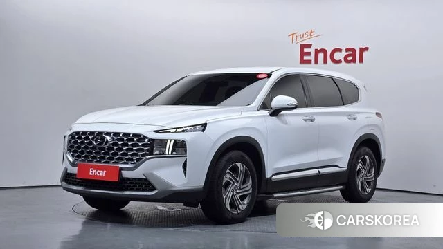 Hyundai The New Santa Fe 2021 Белый из Кореи