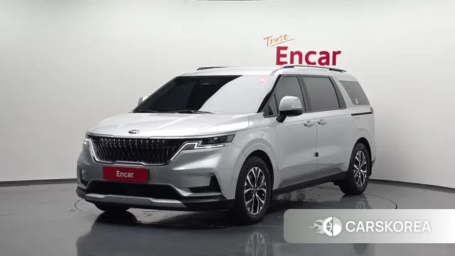 Kia Carnival 4th generation 2021 Серебристо-серый из Кореи