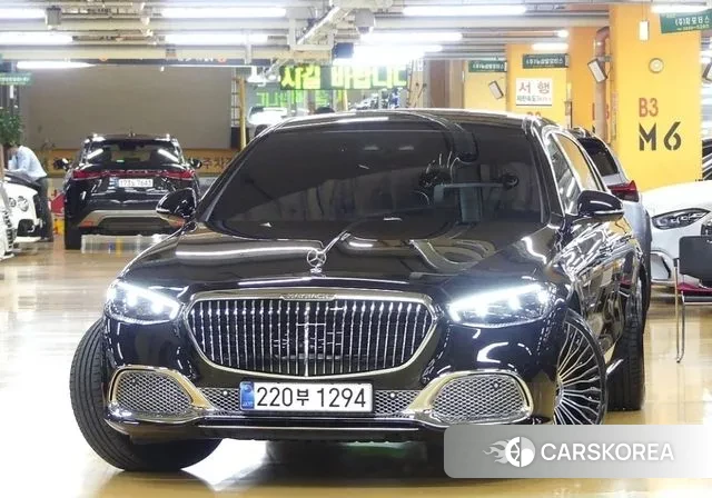 Mercedes-Benz S-Class W223 2024 Черный из Кореи