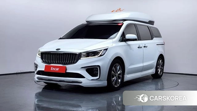 Kia The New Carnival 2018 Белый из Кореи