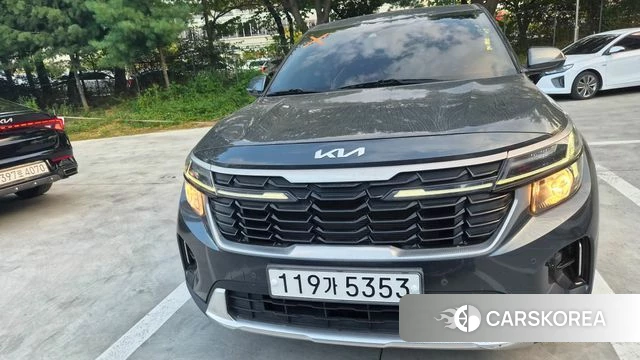 Kia The New Seltos 2023 Серый из Кореи