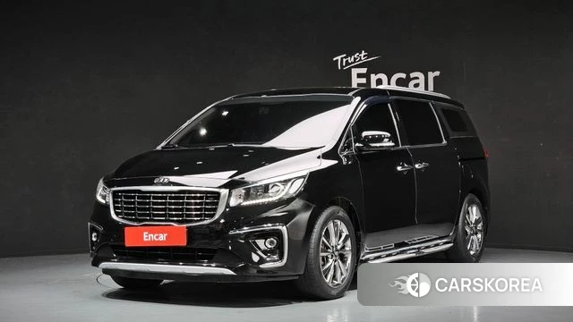 Kia The New Carnival 2018 Черный из Кореи