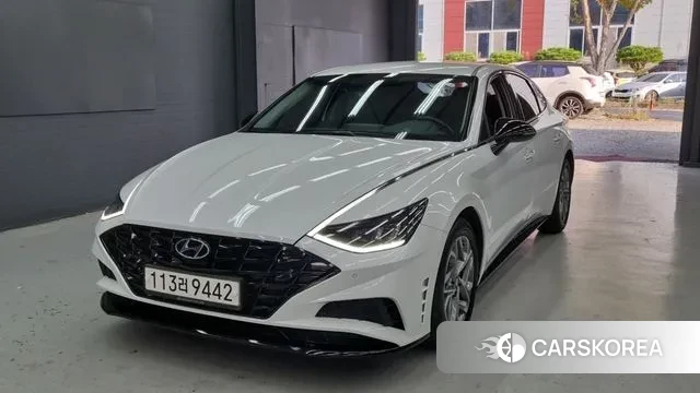 Hyundai Sonata (DN8) 2021 Белый из Кореи