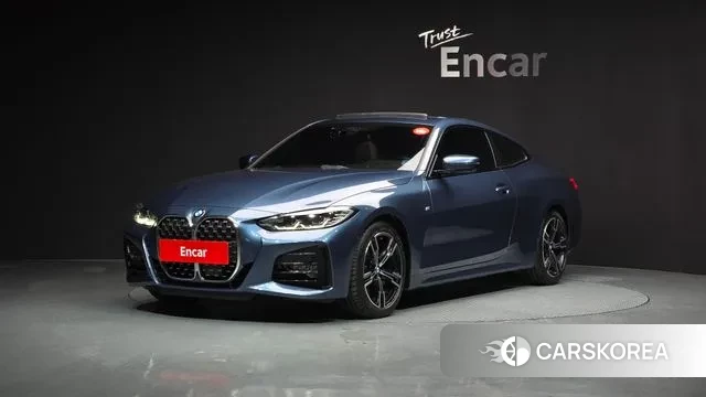 BMW 4 Series (G22) 2021 Синий из Кореи