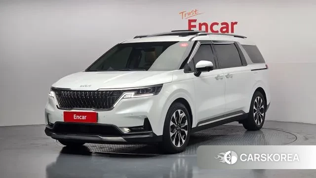 Kia Carnival 4th generation 2021 Белый из Кореи