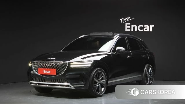 Genesis GV70 2021 Черный из Кореи