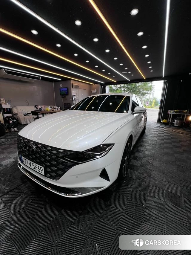 Hyundai The New Grandeur IG 2021 Жемчужный цвет из Кореи