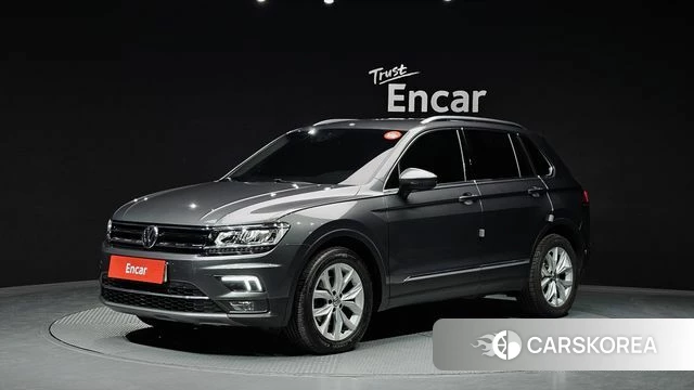 Volkswagen Tiguan second Generation 2020 Серый из Кореи