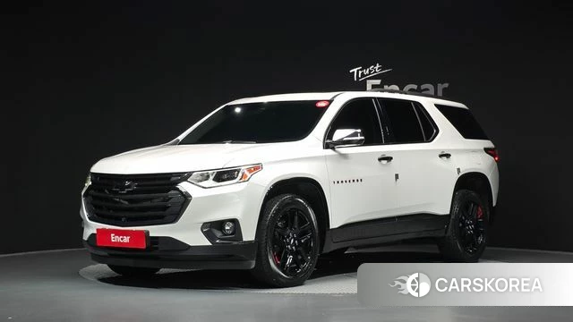 Chevrolet (GM Daewoo) Traverse 2021 Белый из Кореи