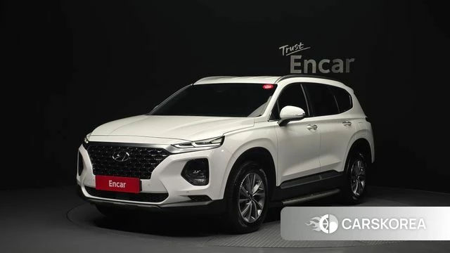 Hyundai Santa Fe TM 2020 Белый из Кореи