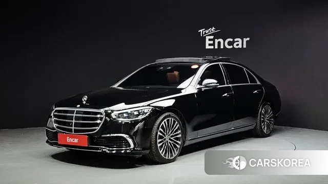 Mercedes-Benz S-Class W223 2023 Черный из Кореи
