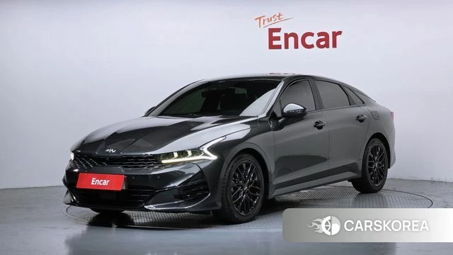 Kia K5 3rd generation 2021 Серый из Кореи