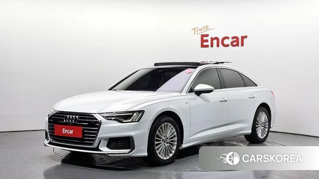 Audi A6 (C8) 2021 Белый из Кореи