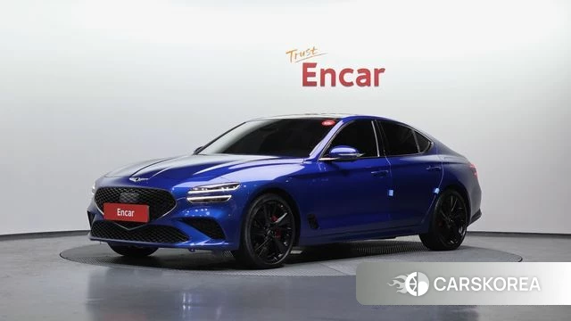 Genesis The New G70 2021 Синий из Кореи
