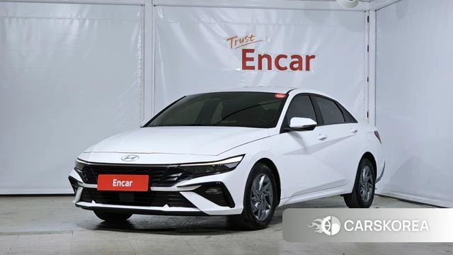 Hyundai The New Avante (CN7) 2023 Белый из Кореи