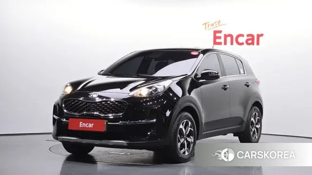 Kia Sportage The Bold 2021 Черный из Кореи