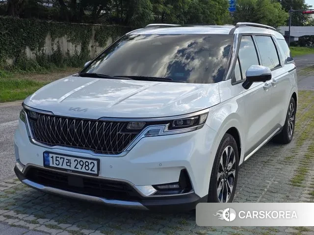 Kia Carnival 4th generation 2022 Белый из Кореи