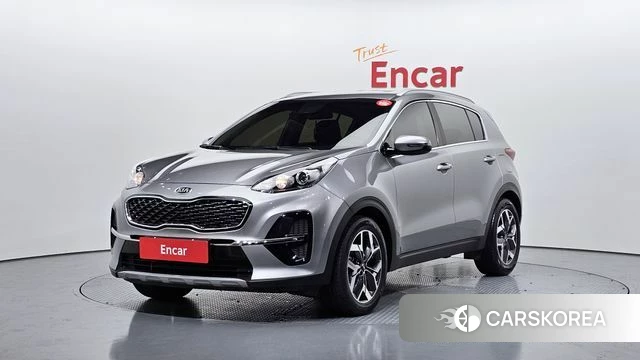 Kia Sportage The Bold 2019 Серебристо-серый из Кореи