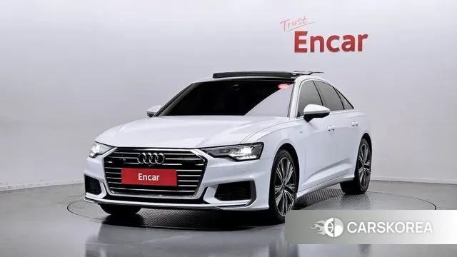 Audi A6 (C8) 2022 Белый из Кореи
