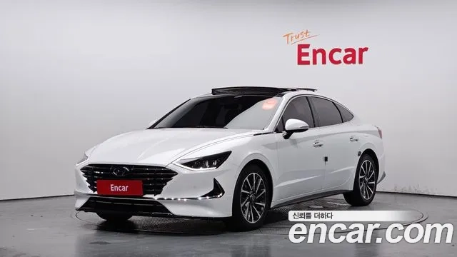 Hyundai Sonata (DN8) 2019 Белый из Кореи
