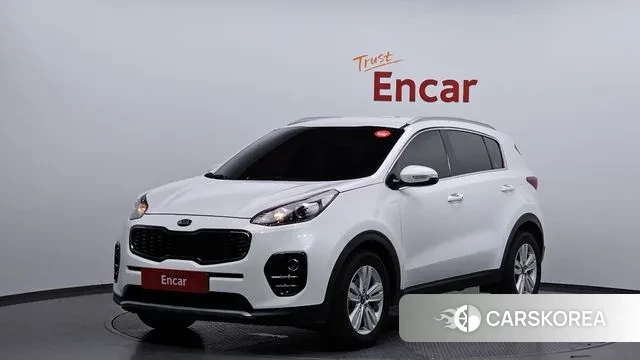 Kia Sportage 4th Generation 2018 Белый из Кореи