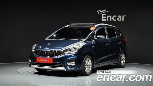 Kia The New Carens 2018 Синий из Кореи