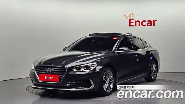 Hyundai Grandeur IG 2018 Серый из Кореи