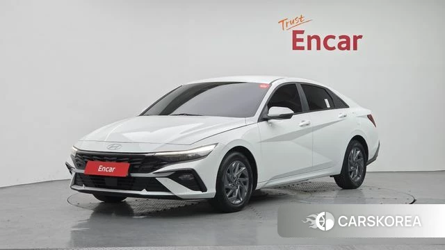 Hyundai The New Avante (CN7) 2024 Белый из Кореи