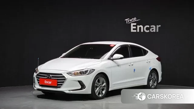 Hyundai Avante AD 2018 Белый из Кореи