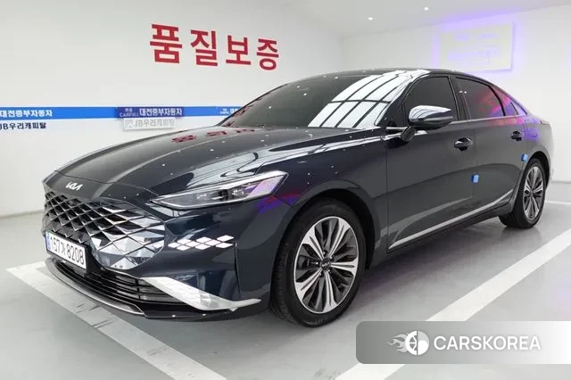 Kia K8 Hybrid 2023 Черный из Кореи