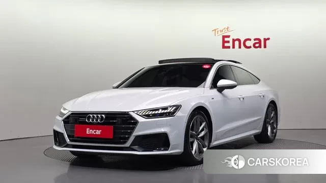 Audi A7 (4K) 2020 Белый из Кореи