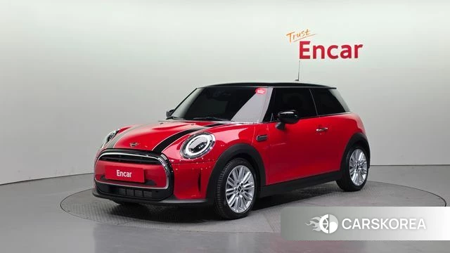 Mini Cooper 2022 Красный из Кореи