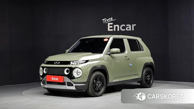 Hyundai Casper 2022 Светло-зеленый из Кореи