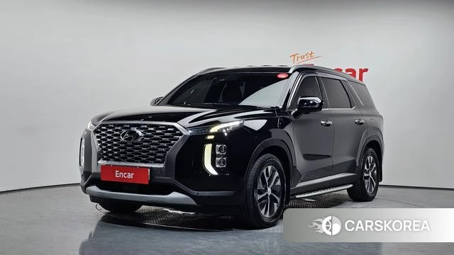 Hyundai Palisade 2022 Черный из Кореи
