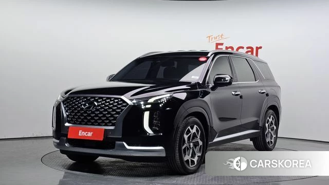 Hyundai Palisade 2021 Черный из Кореи
